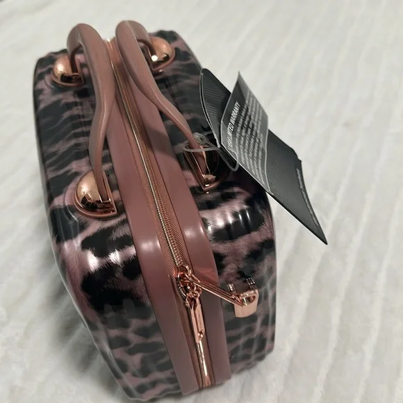 🦚 NWT Triforce Hard Side Travel Makeup Case - Picture 2 of 6